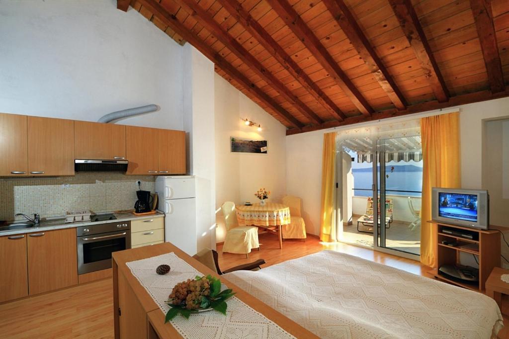 Studio Apartment In Pisak With Seaview, Terrace, Air Condition, Wifi Zewnętrze zdjęcie